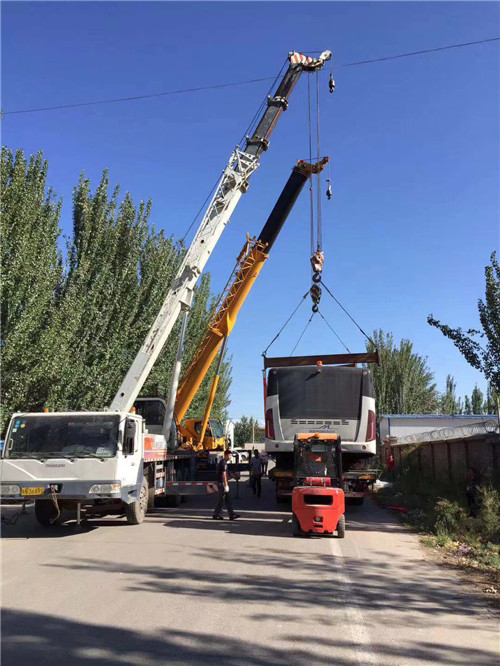 冷水江市港口集装箱搬运案例